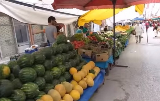На рынке в Турции